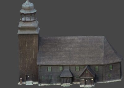 Sky-Geo model 3D Kościoła